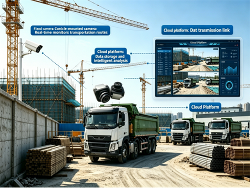 नवीनतम कंपनी ब्लॉग के बारे में Construction Site Safety Never Absent: 4G+AI Remote Monitoring On Duty 24/7